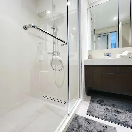 شقة Sea Breeze Oasis دبي المظهر الخارجي الصورة