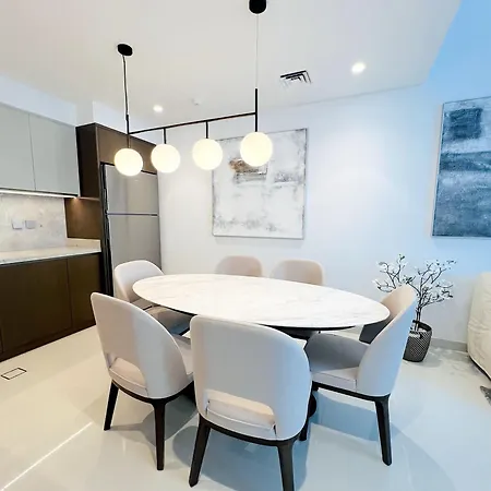 شقة Sea Breeze Oasis دبي المظهر الخارجي الصورة